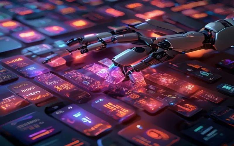 Hình ảnh minh họa quá trình chọn lọc dữ liệu và kích hoạt tìm kiếm dựa trên các nhóm ý định khác nhau.